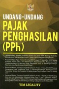 UNDANG UNDANG PAJAK PENGHASILAN (PPh)