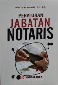 Peraturan Jabatan Notaris